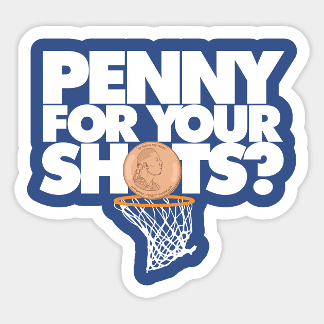 Memphis Tigers Penny For Your Shots Sticker by APsTees